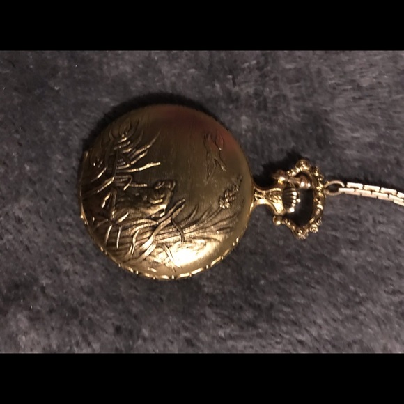 Andre Rivalle 17 Jewels Swiss Made Mechanical Wind Up Pocket Watch. - Picture 2 of 4